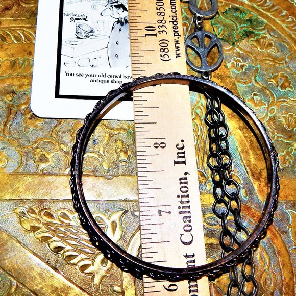 Peace Love OSU Necklace ~ Oklahoma State Cowboys! - Picture 9 of 9